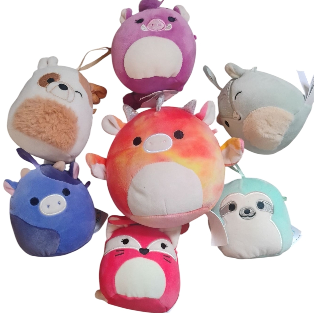 Colorful Plush Toy Set